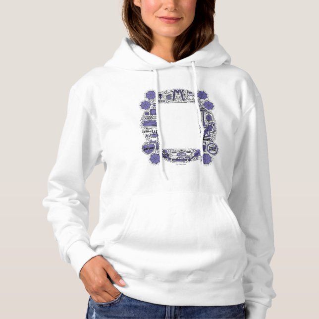 FRIENDS™ Frame Doodle Art Hoodie (Front)