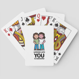 Friends From Work - Two Women Classic Playing Cards