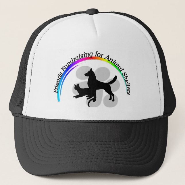 Friends Fundraising for Animal Shelters Cap (Front)