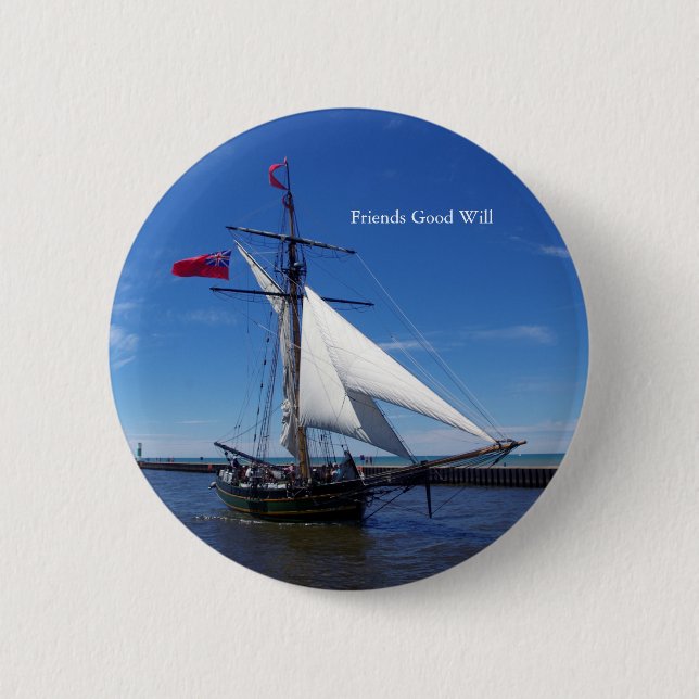 Friends Good Will button (Front)