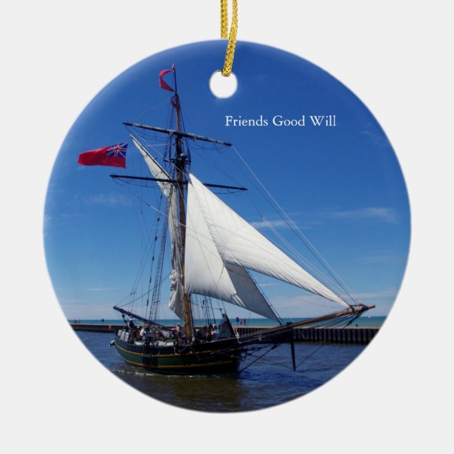 Friends Good Will ornament (Front)