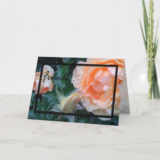 Friends Greeting Card  3 (Front)