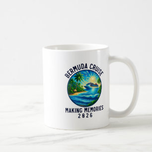 Friends Group Bermuda Cruise 2026 Matching Family  Coffee Mug