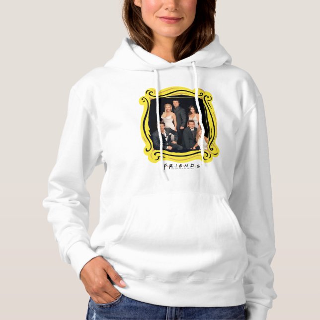FRIENDS™ | Group in Black and White Formal Wear Hoodie (Front)