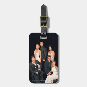 FRIENDS™ Group in Black and White Formal Wear Luggage Tag