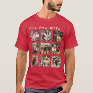 Friends Group Shothe One With Character Panels Bas T-Shirt