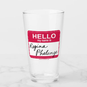 FRIENDS™ Hello My Name is Regina Phalange Glass