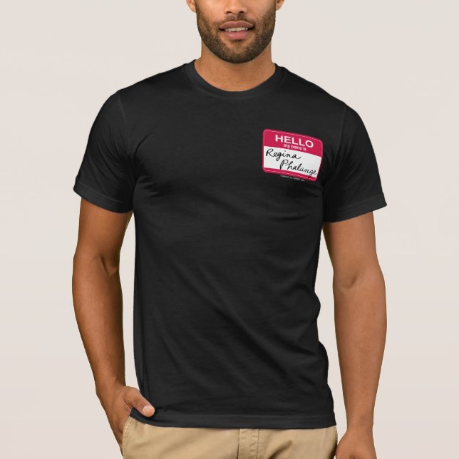 FRIENDS™ | Hello My Name is Regina Phalange T-Shirt (Front)