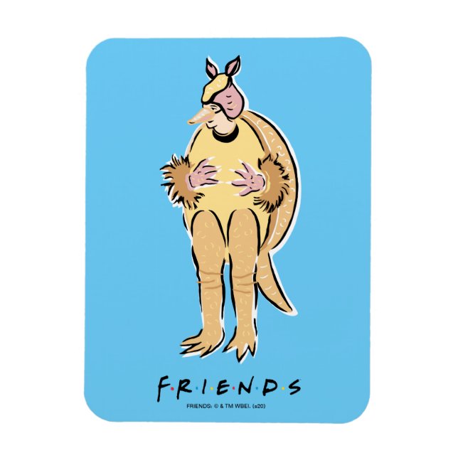FRIENDS™ | Holiday Armadillo Magnet (Vertical)
