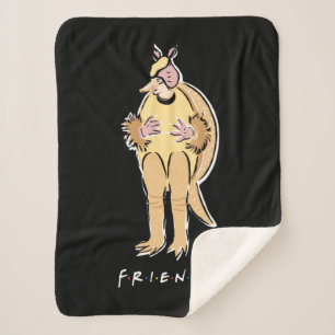 FRIENDS™ Holiday Armadillo Sherpa Blanket
