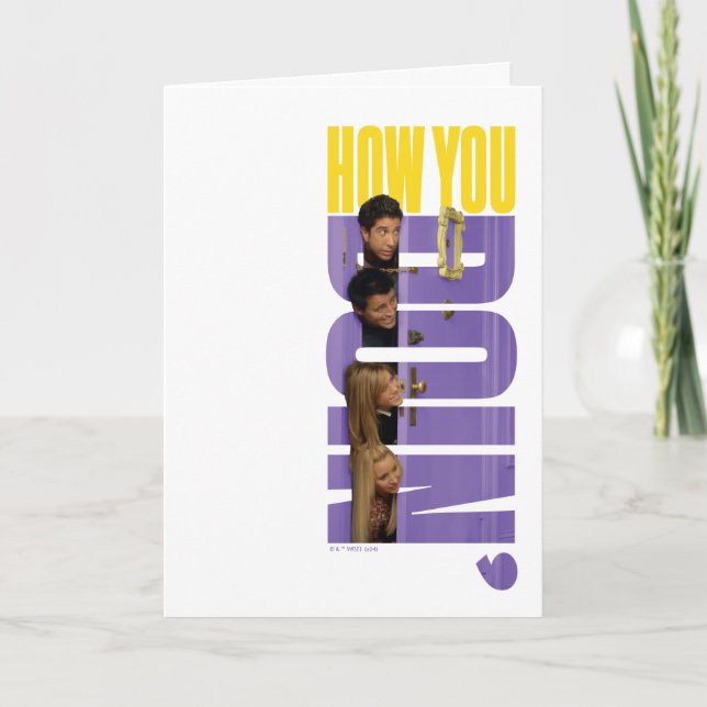 FRIENDS™ | How You Doin' Card (Front)