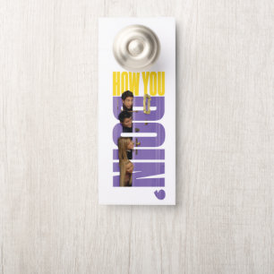 FRIENDS™ How You Doin' Door Hanger