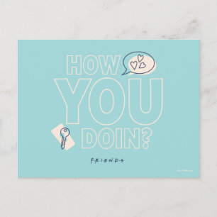 FRIENDS™   How You Doin? Postcard