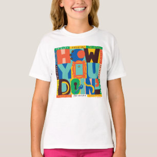 FRIENDS™   How You Doin' - Vibrant Graphic T-Shirt