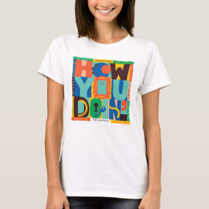 FRIENDS™ How You Doin' - Vibrant Graphic T-Shirt
