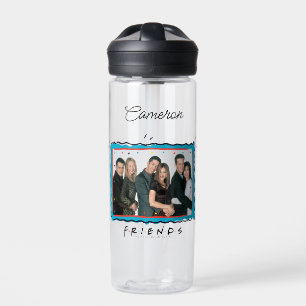 FRIENDS™ Hugging Couples Add Your Name Water Bottle