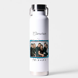 FRIENDS™ Hugging Couples Add Your Name Water Bottle