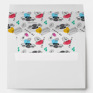 FRIENDS™   Icon Pattern Envelope