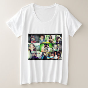Friends Inspired Photo T-Shirt HAMbWG Plus Size T-Shirt