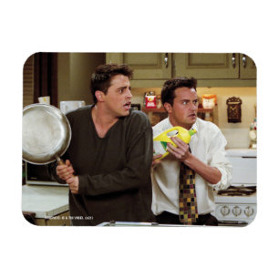 FRIENDS™   Joey & Chandler Scared Magnet