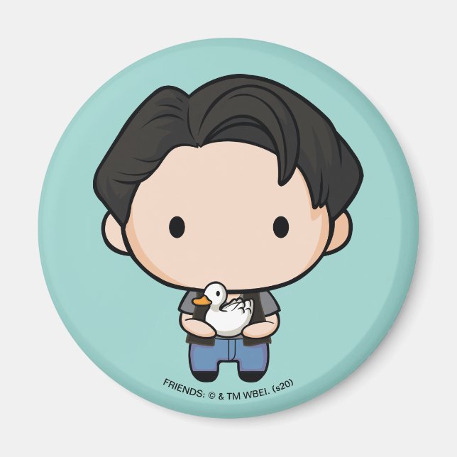 FRIENDS™ | Joey Chibi Magnet (Front)