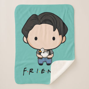 FRIENDS™   Joey Chibi Sherpa Blanket