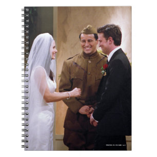 FRIENDS™   Joey Marries Monica & Chandler Notebook