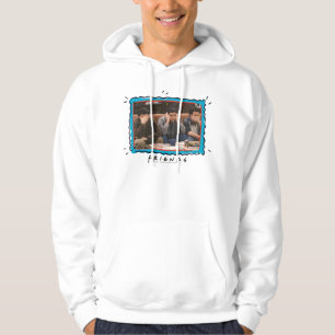FRIENDS™   Joey, Ross, and Chandler on the Couch Hoodie