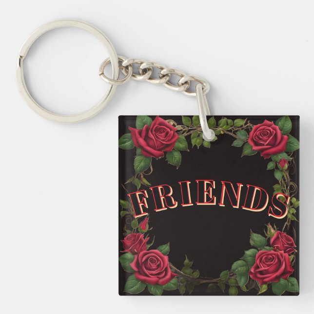 Friends Keychain (Front)