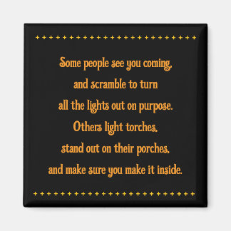 Friends Light The Way Magnet