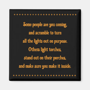 Friends Light The Way Magnet
