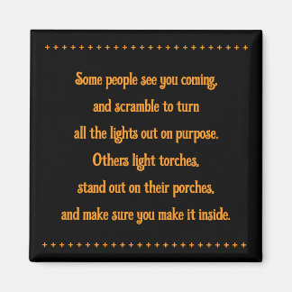 Friends Light The Way Magnet
