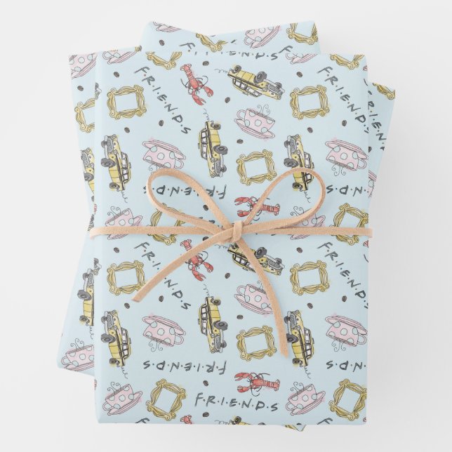 FRIENDS™ Logo Wrapping Paper Sheets (In situ)