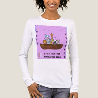 Friends long sleeves tee-shirt Tri-Blend shirt