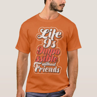 Friends Love Family boy T-Shirt