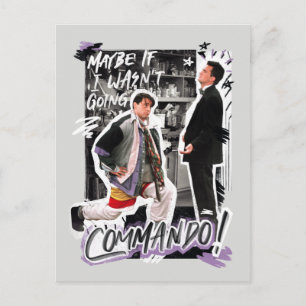 FRIENDS™   Maybe If I Wasn't Going Commando! Invitation Postcard