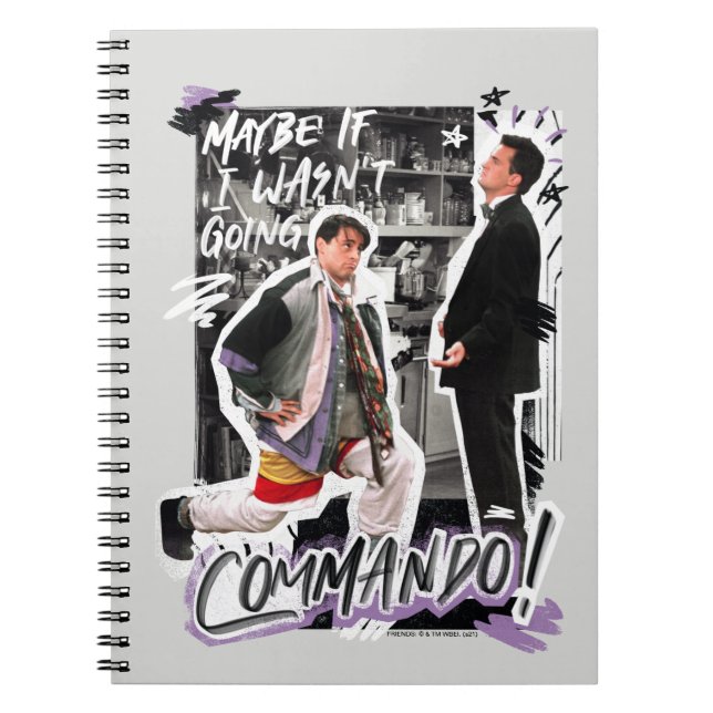 FRIENDS™ | Maybe If I Wasn't Going Commando! Notebook (Front)