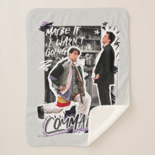 FRIENDS™   Maybe If I Wasn't Going Commando! Sherpa Blanket