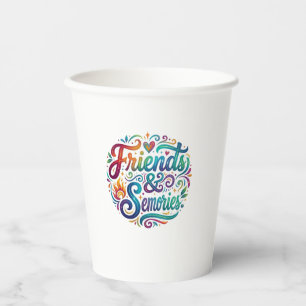 Friends & Memories T-Shirt – Cherished Moments Paper Cups