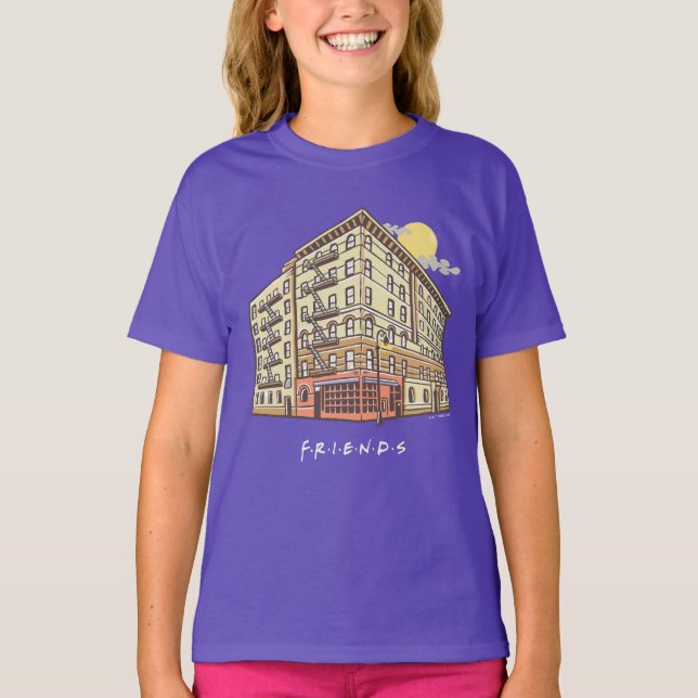 FRIENDS™ | Monica's Apartment Building 2 T-Shirt (Front)