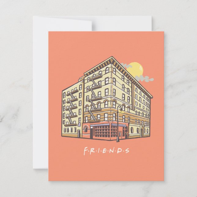 FRIENDS™ | Monica's Apartment Building Card (Front)