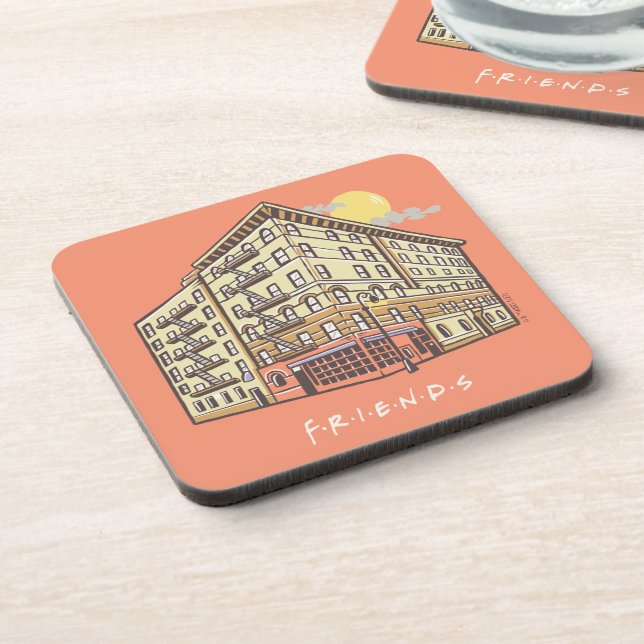 FRIENDS™ | Monica's Apartment Building Coaster (Left Side)