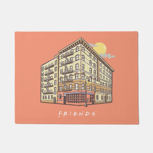 FRIENDS™ | Monica's Apartment Building Doormat (Front)