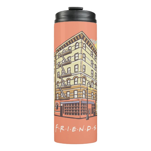FRIENDS™ | Monica's Apartment Building Thermal Tumbler (Front)