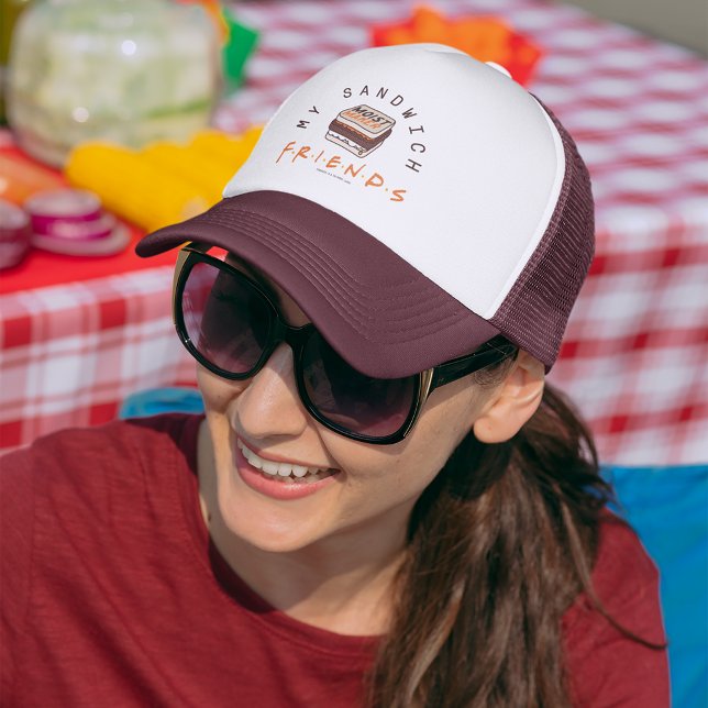 FRIENDS™ | My Sandwich Trucker Hat (Person wearing hat)
