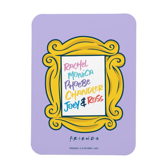 FRIENDS™ Names in Peephole Magnet (Vertical)