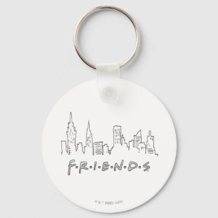 FRIENDS™   New York City Silhouette Key Ring