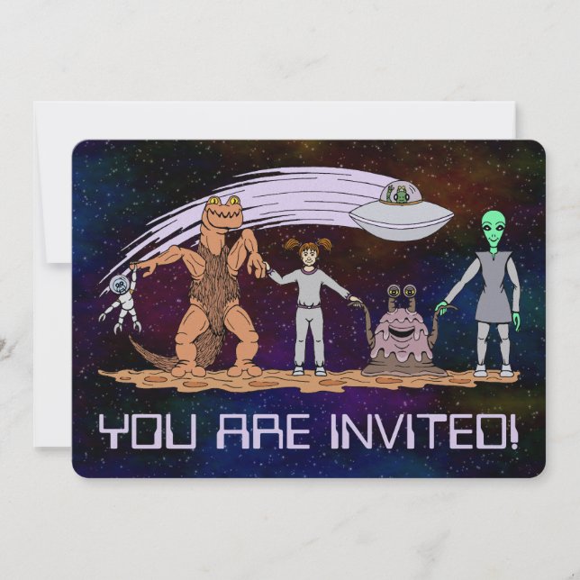 Friends No Matter The Differences Invitation (Front)