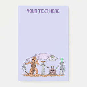 Friends No Matter The Differences Post-It Notes