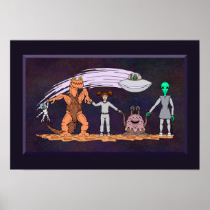 Friends No Matter The Differences Poster